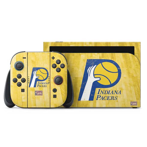 NBA Indiana Pacers Hardwood Classics Nintendo Switch 2 (2025) with Joy-Con Skin