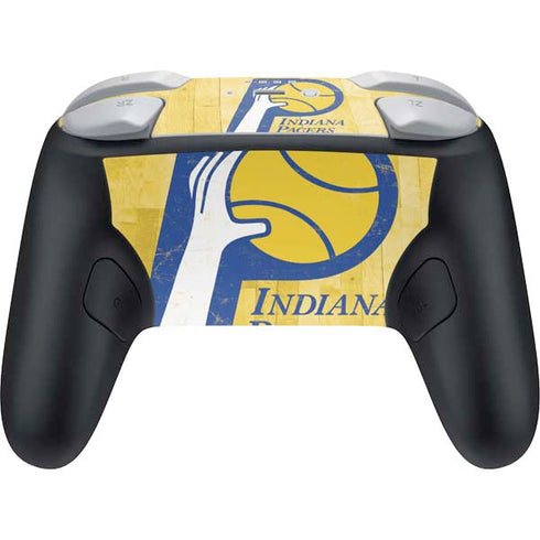 NBA Indiana Pacers Hardwood Classics Nintendo Switch 2 (2025) Pro Controller Skin