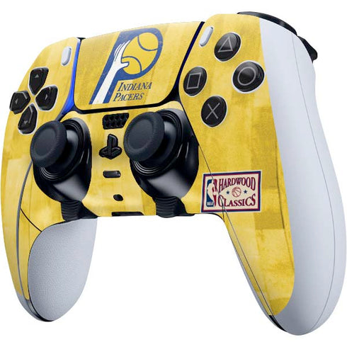 NBA Indiana Pacers Hardwood Classics PS5 DualSense Edge Pro Controller Skin