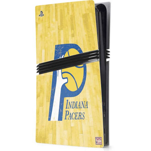 NBA Indiana Pacers Hardwood Classics PS5 Pro Console Skin