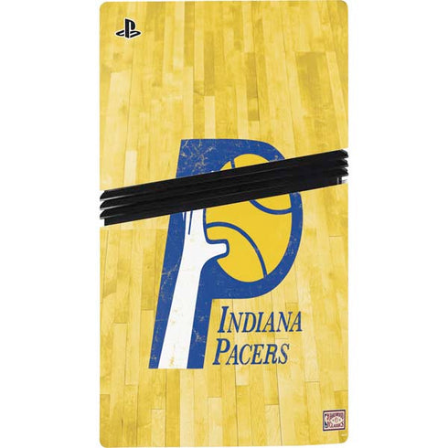 NBA Indiana Pacers Hardwood Classics PS5 Pro Disk Console Skin
