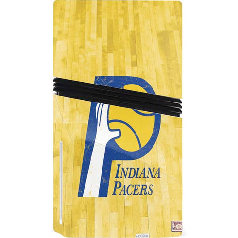 NBA Indiana Pacers Hardwood Classics PS5 Pro Disk Console Skin