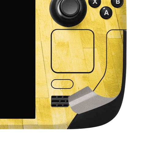 NBA Indiana Pacers Hardwood Classics Steam Deck Handheld Gaming Computer OLED Skin