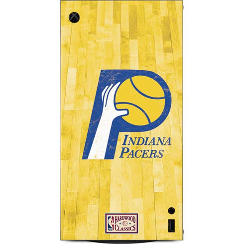 NBA Indiana Pacers Hardwood Classics XBox Series X Digital Edition Console Skin