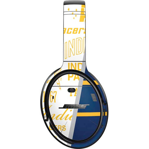 NBA Indiana Pacers Historic Blast Bose QuietComfort 35 Headphones Skin