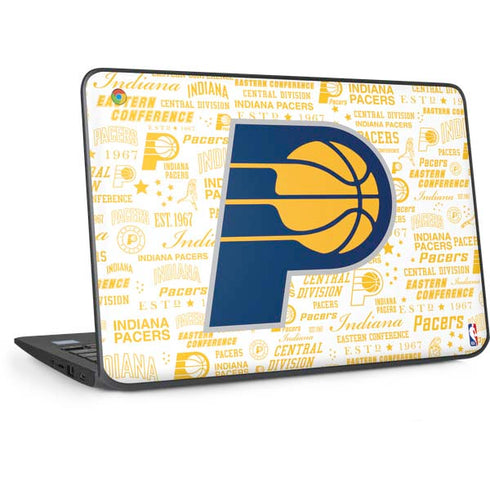 NBA Indiana Pacers Historic Blast HP Chromebook Skin