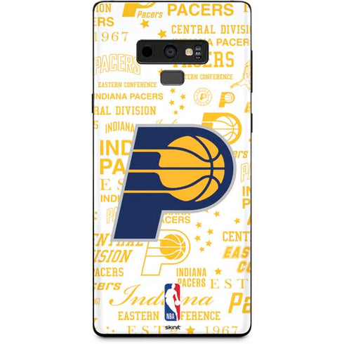 NBA Indiana Pacers Historic Blast Galaxy Note 9 Skin