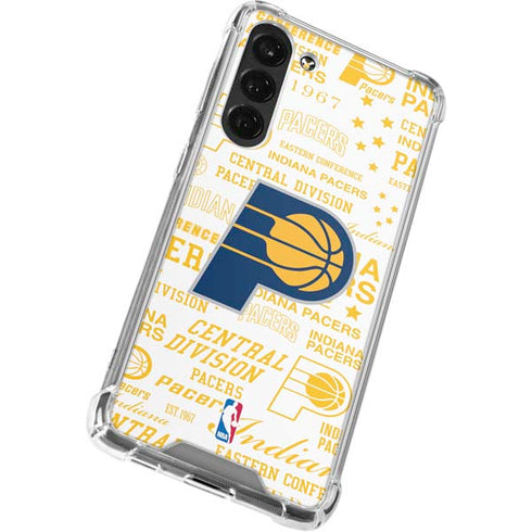 NBA Indiana Pacers Historic Blast Galaxy S24 FE Clear Case