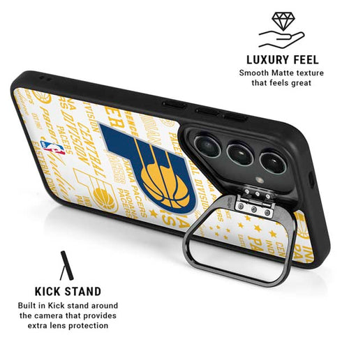 NBA Indiana Pacers Historic Blast Galaxy S25 Kickstand Case