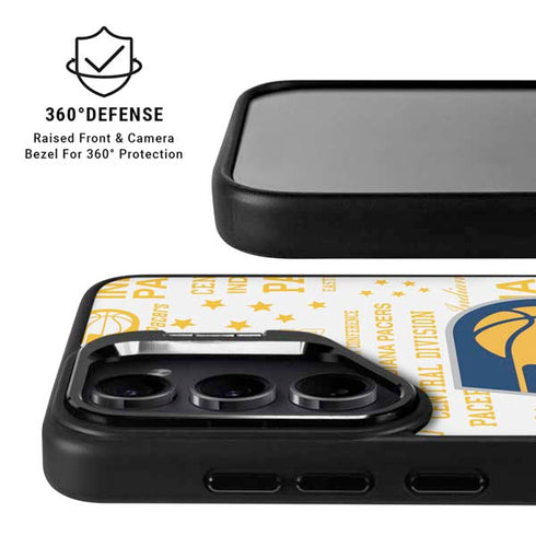 NBA Indiana Pacers Historic Blast Galaxy S24 Kickstand Case