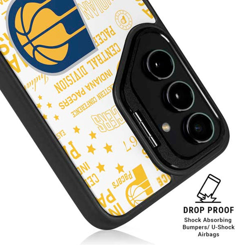 NBA Indiana Pacers Historic Blast Galaxy S25 Kickstand Case