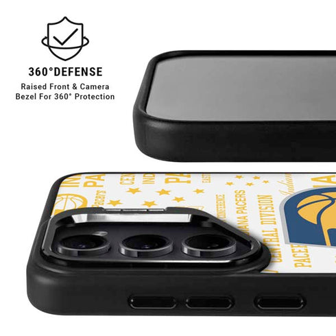 NBA Indiana Pacers Historic Blast Galaxy S25 Plus Kickstand Case