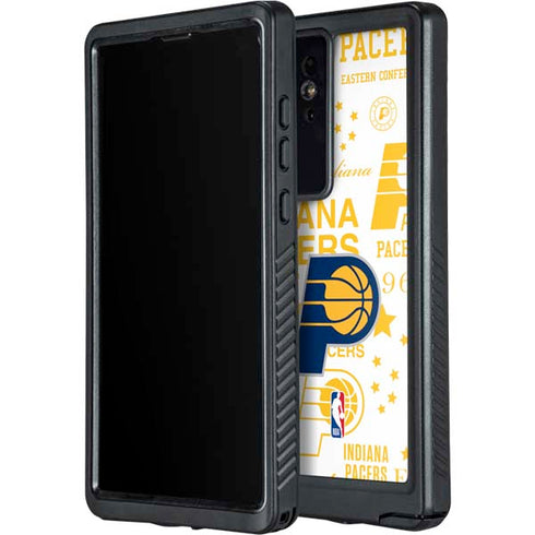 NBA Indiana Pacers Historic Blast Galaxy S24 Ultra Waterproof Case