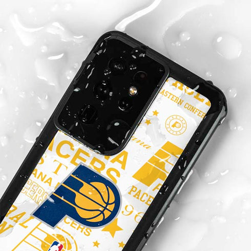 NBA Indiana Pacers Historic Blast Galaxy S24 Ultra Waterproof Case