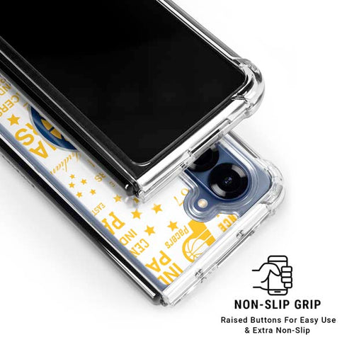 NBA Indiana Pacers Historic Blast Galaxy Z Fold6 Clear Case