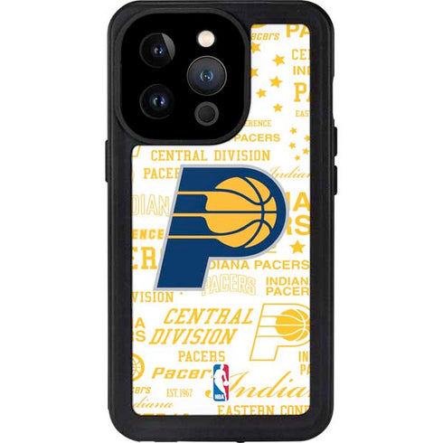NBA Indiana Pacers Historic Blast iPhone 15 Pro Waterproof Case