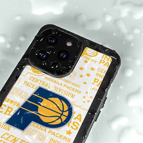 NBA Indiana Pacers Historic Blast iPhone 15 Pro Waterproof Case