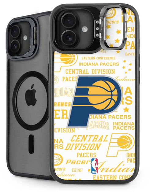 NBA Indiana Pacers Historic Blast iPhone 16 Plus Kickstand Case