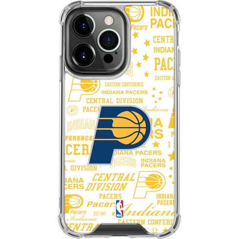 NBA Indiana Pacers Historic Blast iPhone 16 Pro Clear Case