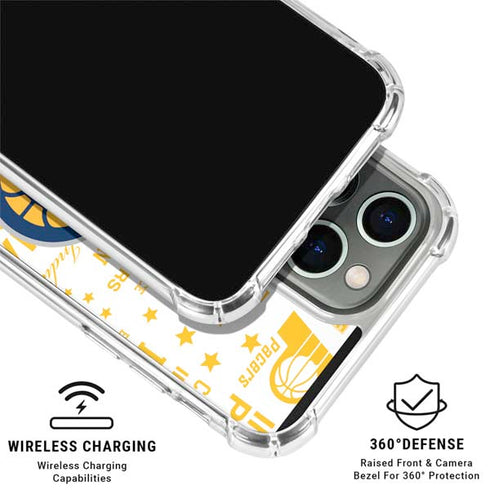 NBA Indiana Pacers Historic Blast iPhone 16 Pro Clear Case