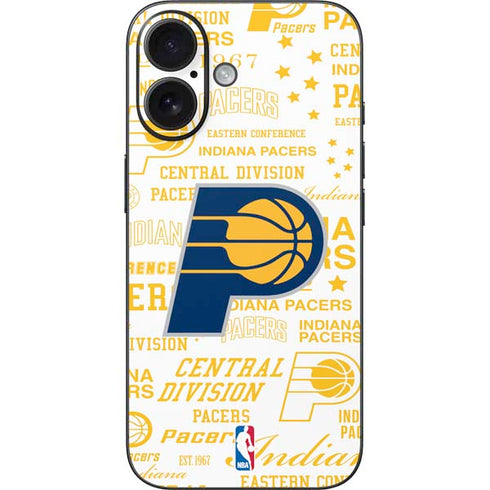 NBA Indiana Pacers Historic Blast iPhone 16 Skin
