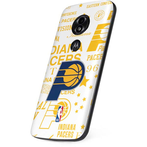 NBA Indiana Pacers Historic Blast Moto E5 Play Skin