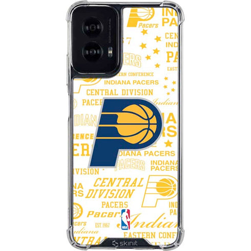 NBA Indiana Pacers Historic Blast Moto G Power 5G (2024) Clear Case