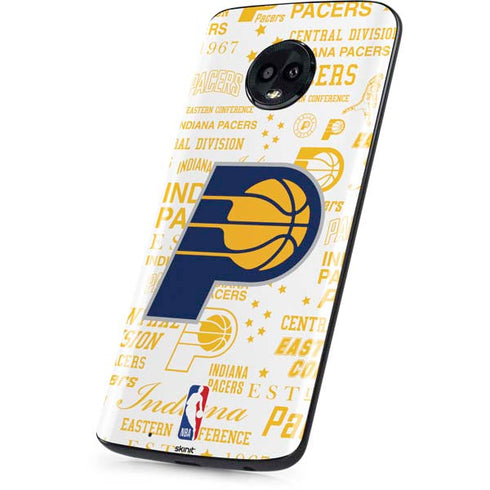 NBA Indiana Pacers Historic Blast Moto G6 Skin