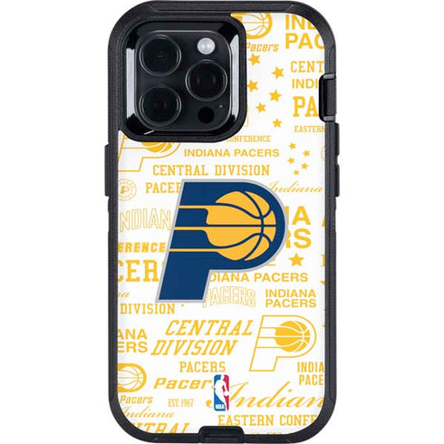 NBA Indiana Pacers Historic Blast Otterbox Defender iPhone Skin