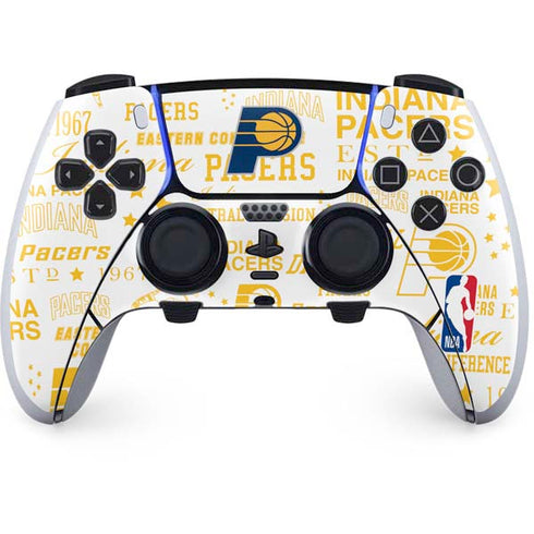 NBA Indiana Pacers Historic Blast PS5 DualSense Edge Pro Controller Skin