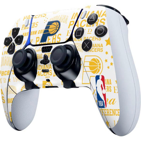NBA Indiana Pacers Historic Blast PS5 DualSense Edge Pro Controller Skin