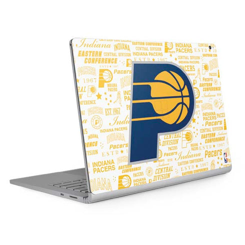 NBA Indiana Pacers Historic Blast Surface Book 2 15in Skin