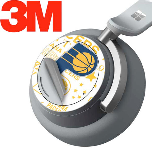 NBA Indiana Pacers Historic Blast Surface Headphones Skin