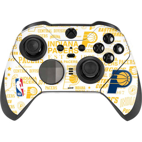 NBA Indiana Pacers Historic Blast Xbox Elite Wireless Controller Series 2 Skin