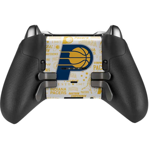 NBA Indiana Pacers Historic Blast Xbox Elite Wireless Controller Series 2 Skin