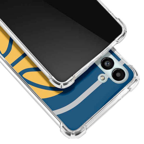 NBA Indiana Pacers Large Logo Galaxy A13 5G Clear Case