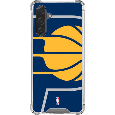 NBA Indiana Pacers Large Logo Galaxy A17 Clear Case