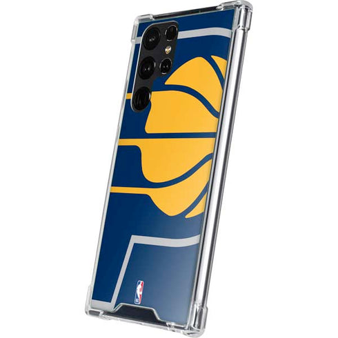 NBA Indiana Pacers Large Logo Galaxy S23 Ultra Clear Case