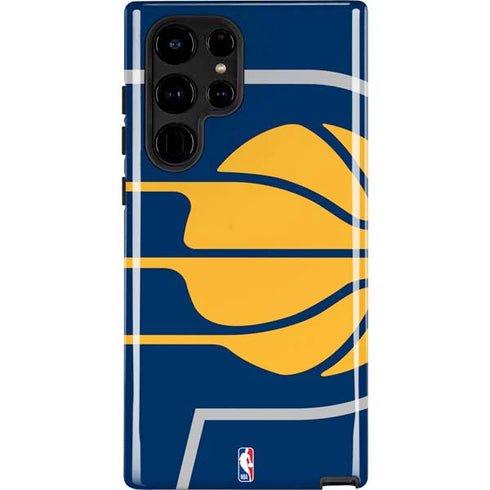 NBA Indiana Pacers Large Logo Galaxy S25 Ultra Impact Case