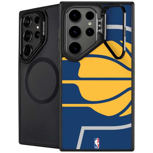 NBA Indiana Pacers Large Logo Galaxy Cases