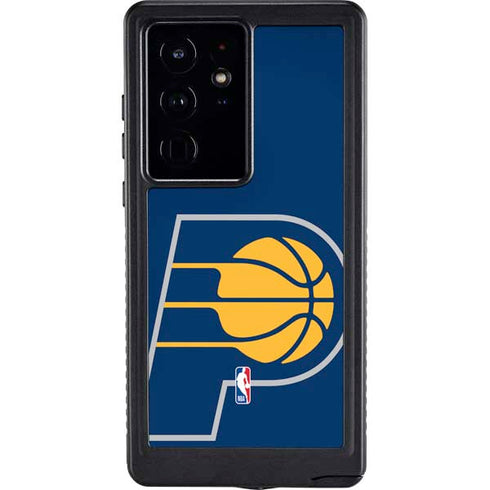 NBA Indiana Pacers Large Logo Galaxy S24 Ultra Waterproof Case
