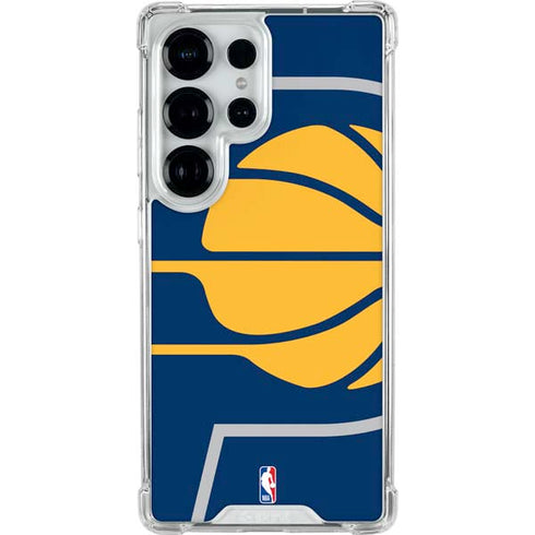 NBA Indiana Pacers Large Logo Galaxy S25 Ultra Clear Case