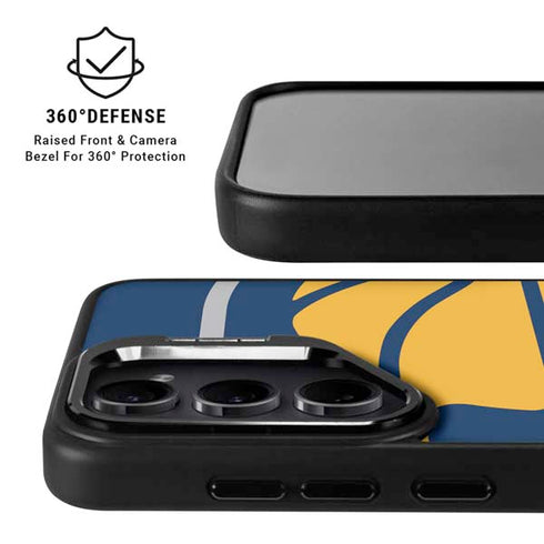 NBA Indiana Pacers Large Logo Galaxy S26 Kickstand Case