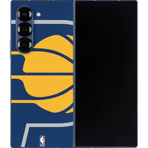 NBA Indiana Pacers Large Logo Galaxy Z Fold6 Skin