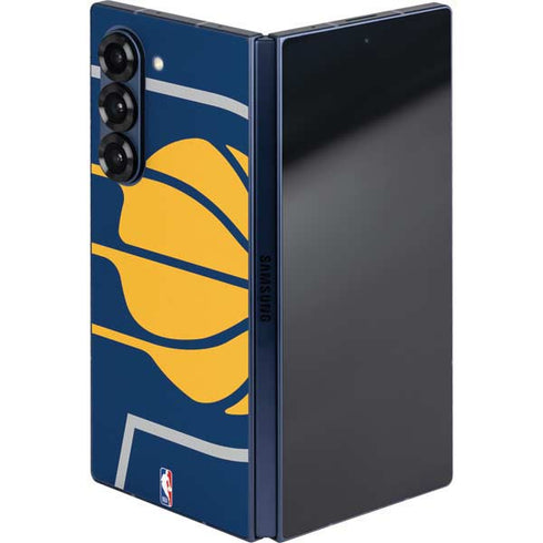 NBA Indiana Pacers Large Logo Galaxy Z Fold6 Skin
