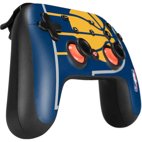 NBA Indiana Pacers Large Logo Google Stadia Controller Skin