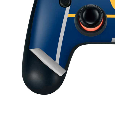 NBA Indiana Pacers Large Logo Google Stadia Controller Skin