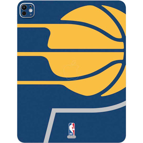 NBA Indiana Pacers Large Logo iPad Pro 13in M4 (2024) Skin