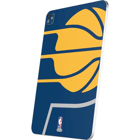 NBA Indiana Pacers Large Logo iPad Pro 13in M4 (2024) Skin