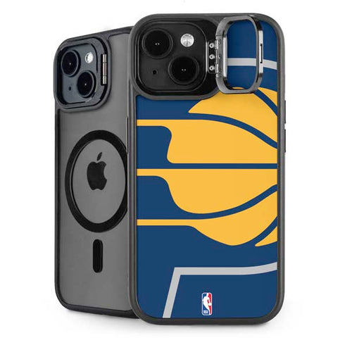 NBA Indiana Pacers Large Logo iPhone 15 Kickstand Case
